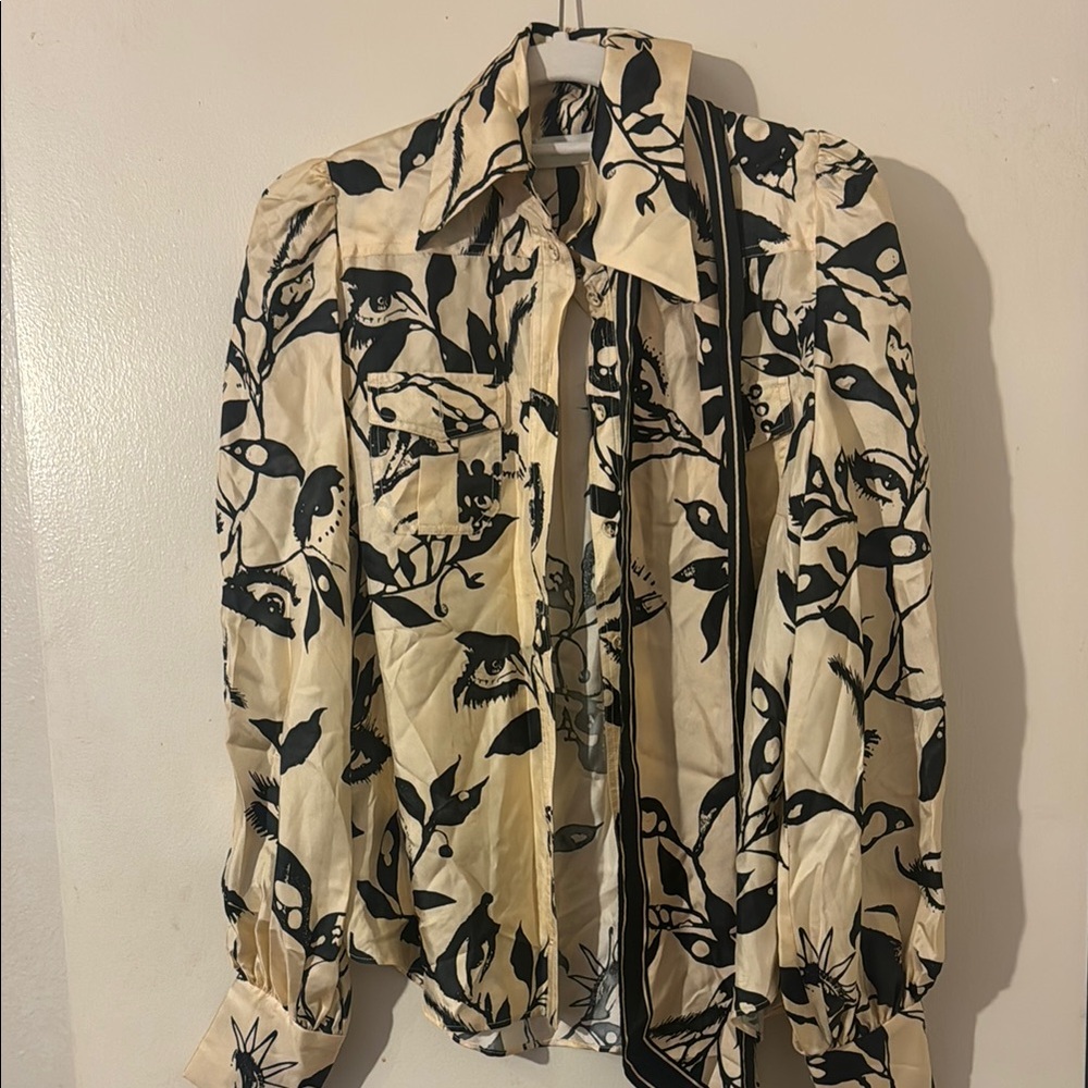 Zimmerman | Silk Button Down Shirt